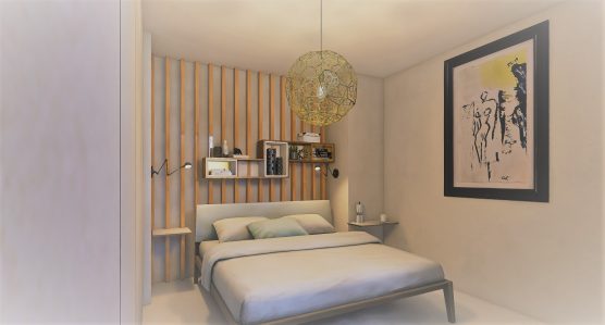 Chambre parentale contemporaine