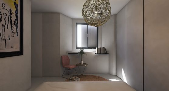 Chambre parentale contemporaine